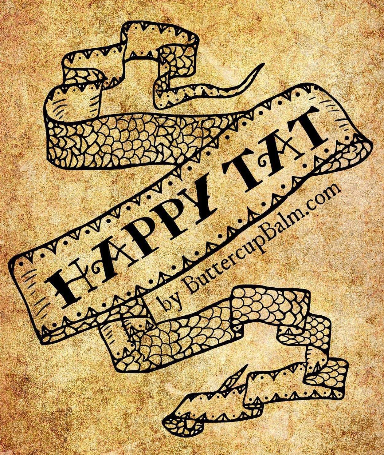 Happy Tat Essential oil Tattoo care balm can give your Ink the drink it deserves.