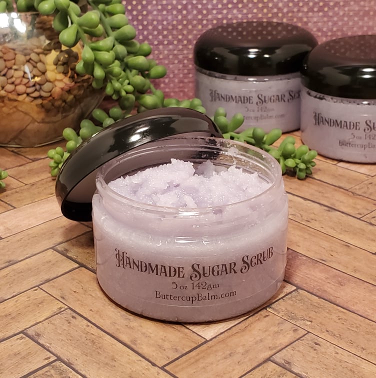 Handmade Sugar Scrub Handmade Sugar Scrub made with natural and ECOCERT/COSMOS ingredients.
